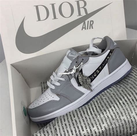 nike with dior shoes